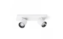 Kenny II Takspotlight 31cm Vit/Svart