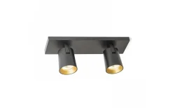 Kenny II Takspotlight 31cm Svart/Guld