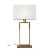 Kensington Bordslampa 51cm Mässing/Vit