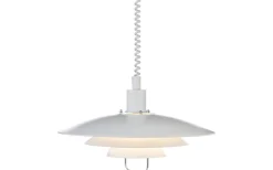 Kirkenes Taklampa Vit