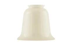 Klockskärm 60/130 - Benvitt överfångsglas