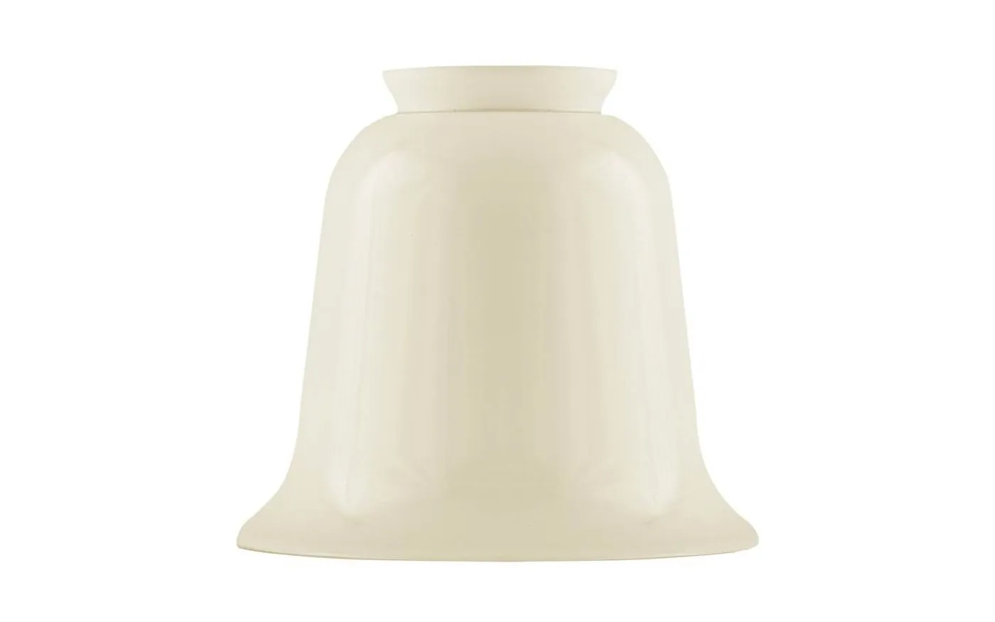 Klockskärm 60/130 - Benvitt överfångsglas