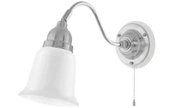 Klockskärm 60/130 - Vitt överfångsglas