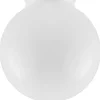 Klotskärm 80/150 - Vitt överfångsglas