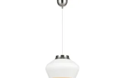 Kom Taklampa 31 Vit/Stål