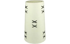 Kors Lampskärm Ø16cm Vit/Svart