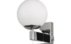Kula H2O Vägglampa 1-del E14 krom IP44