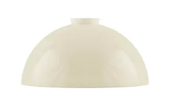 Kupolskärm 60/235 - Benvitt överfångsglas