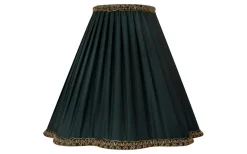 Kurtan Lampskärm Plisserad Ø25cm Mörkgrön