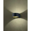 Lacapo Vägglampa LED svart/guld