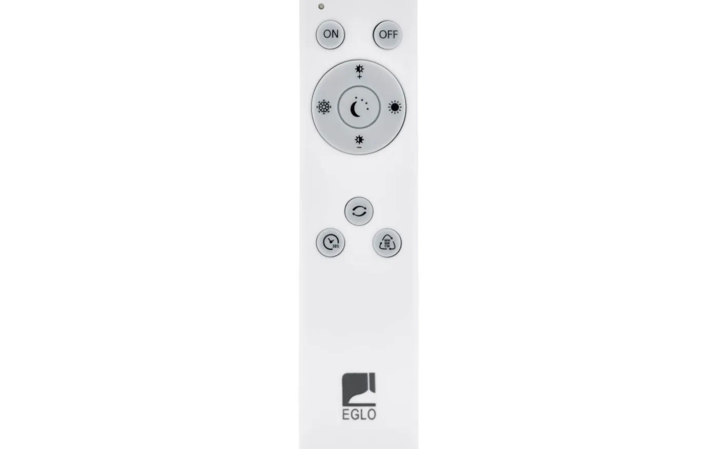 Lanciano Plafond 66cm LED 3000-5000K 36W med Fjärrkontroll Vit