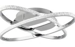 Lane Plafond LED krom/kristalleffekt 4000K