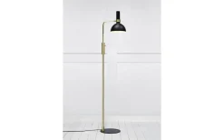 Larry Golvlampa 146cm Svart/Mässing