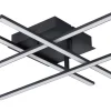 Lasana Plafond 50cm LED 3000K 21W Svart