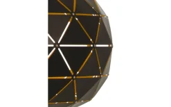Lattice Taklampa 50cm Svart/Guld