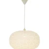 Lattice Taklampa 50cm Vit