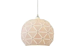 Lattice Taklampa 30cm Vit