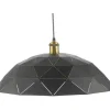 Lazer Taklampa 50cm Svart/Vit