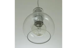 Leah Fönsterlampa 10cm Klarglas/Krom