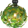 Leavy Plafond 38cm E27 grön