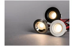 LED-Spot för fönstersmygar 30mm, 2700K 60lm 1,3W 350mA Vit
