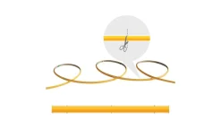 LEDstrip 12V 5m COB 3000K 5W/m