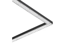 Lejias Plafond 45cm LED 3000K 21W Svart
