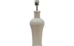 Lejodal Lampfot 40cm Cream Glossy