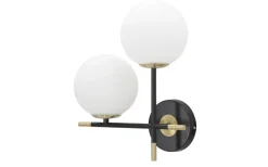 Leo Vägglampa 35cm Svart