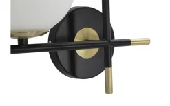 Leo Vägglampa 35cm Svart