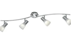 Levisto Spotlight 4-delad E14 borstad stål