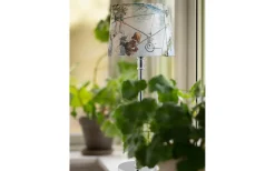 Liam Bordslampa 55cm Blå/Krom