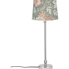 Liam Bordslampa 55cm Dahlia Grön/Krom