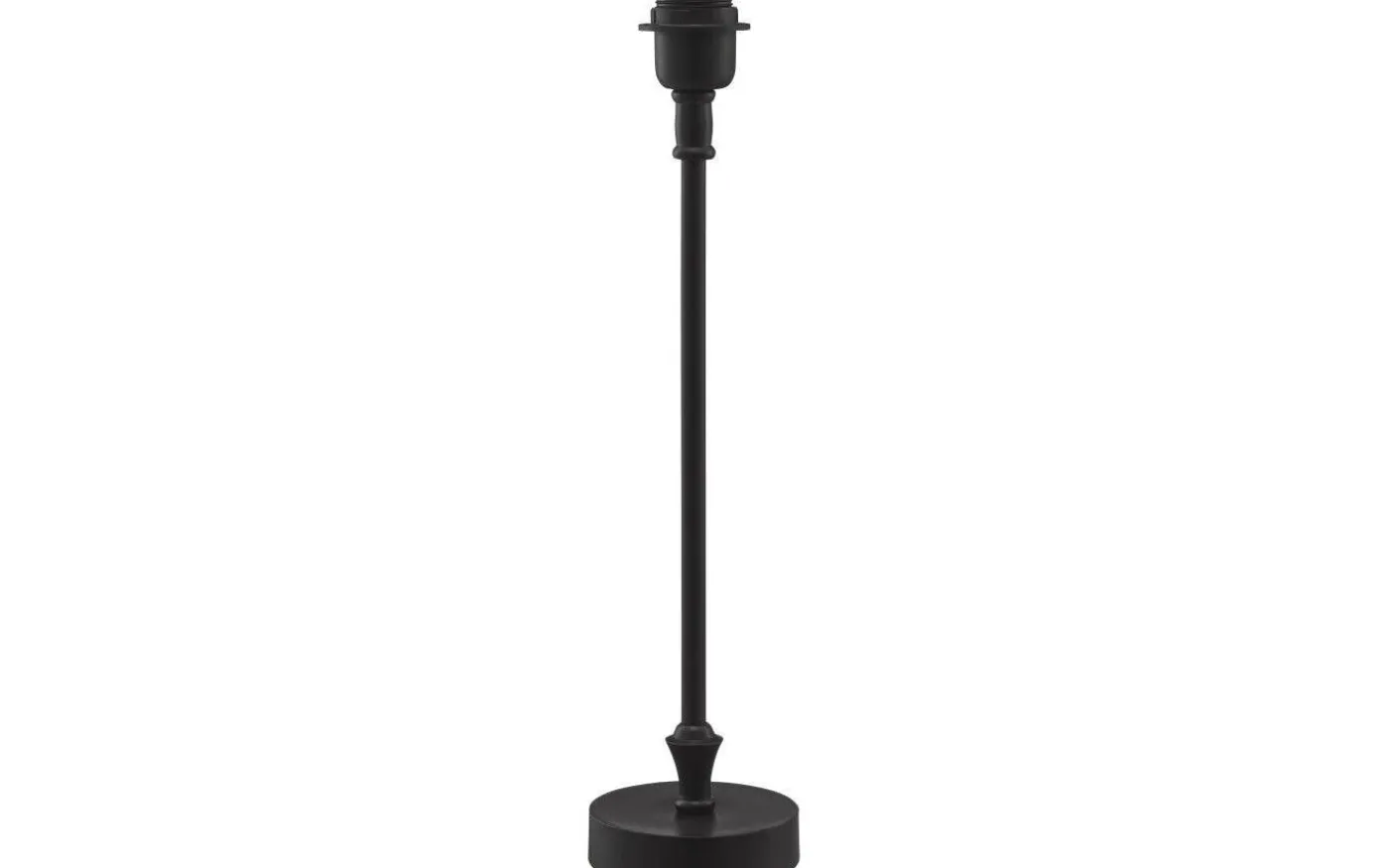 Liam Lampfot 46cm Svart