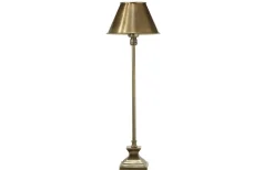 Lili Bordslampa 61cm Antikmässing med Skärm Classic
