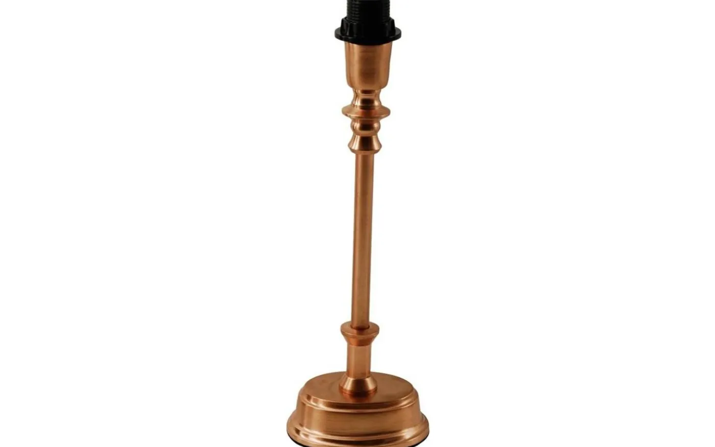 Lina Lampfot 31cm Koppar