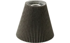 Linda Plisserad Lampskärm Ø26cm Grå