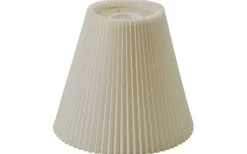 Linda Plisserad Lampskärm Ø42cm Vit