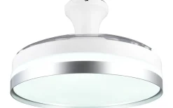 Lindberg Takfläkt 100cm LED vit/titan stjärnljus