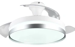 Lindberg Takfläkt 100cm LED vit/titan stjärnljus