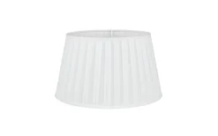 Linero Lampskärm Plisserad Ø30cm Vit