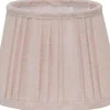 Linero Plisserad Lampskärm Ø24cm Rosa