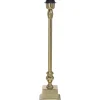 Linné Lampfot 65cm Guld