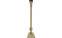 Linné Lampfot 65cm Guld