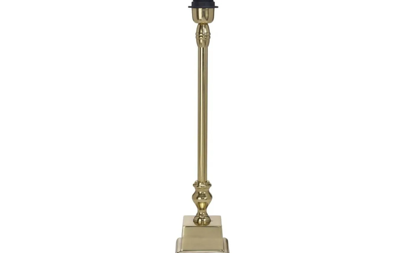 Linné Lampfot 65cm Guld