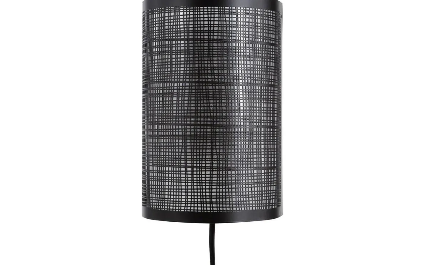 Linn Vägglampa Svart