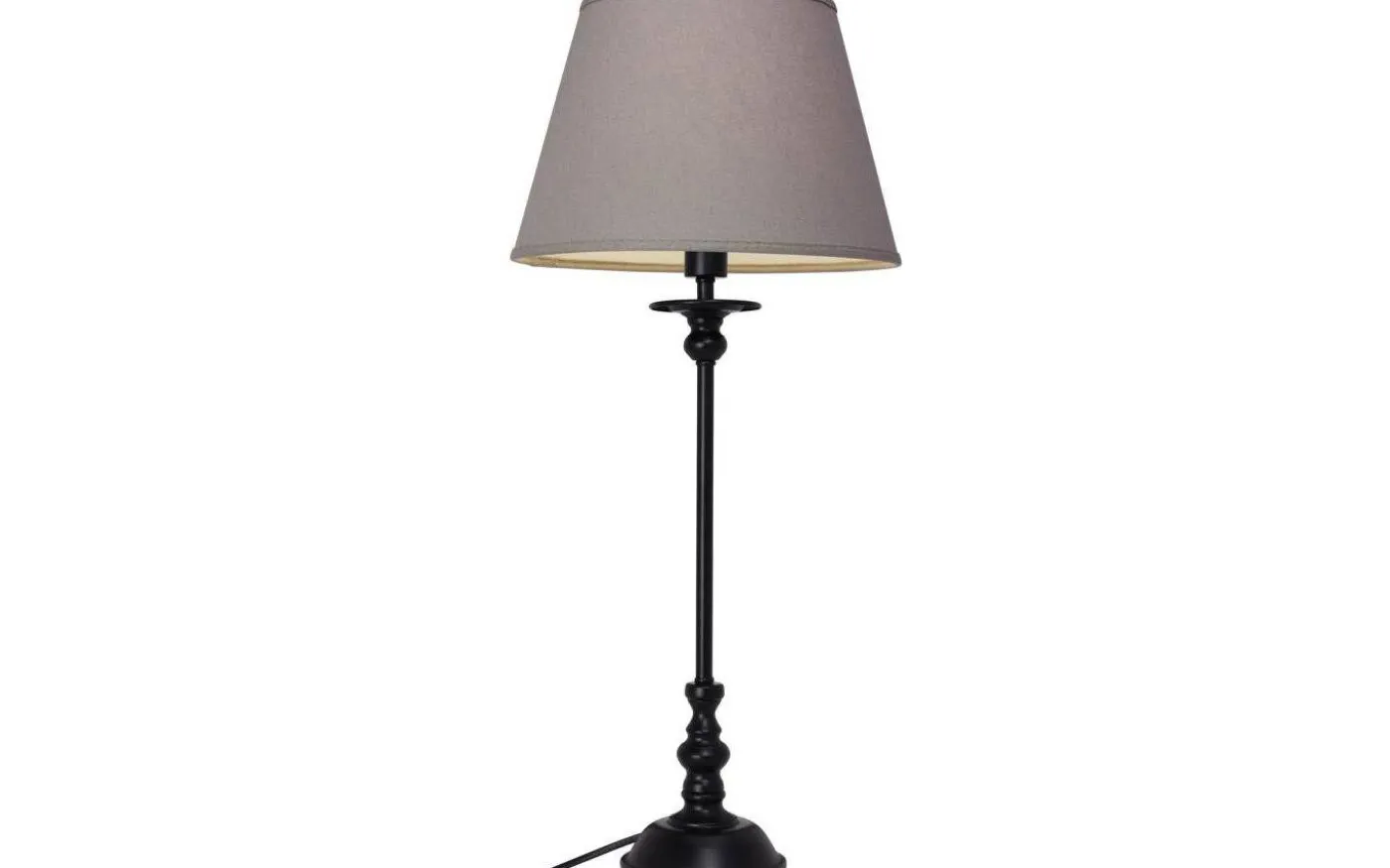 Linne Lampskärm Ø25cm Grå