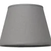 Linne Lampskärm Ø20cm Grå