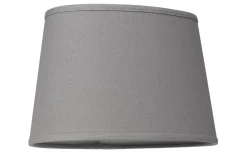Linne Lampskärm Ø25cm Grå