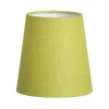 Linne Lampskärm Ø14,5cm Limegrön